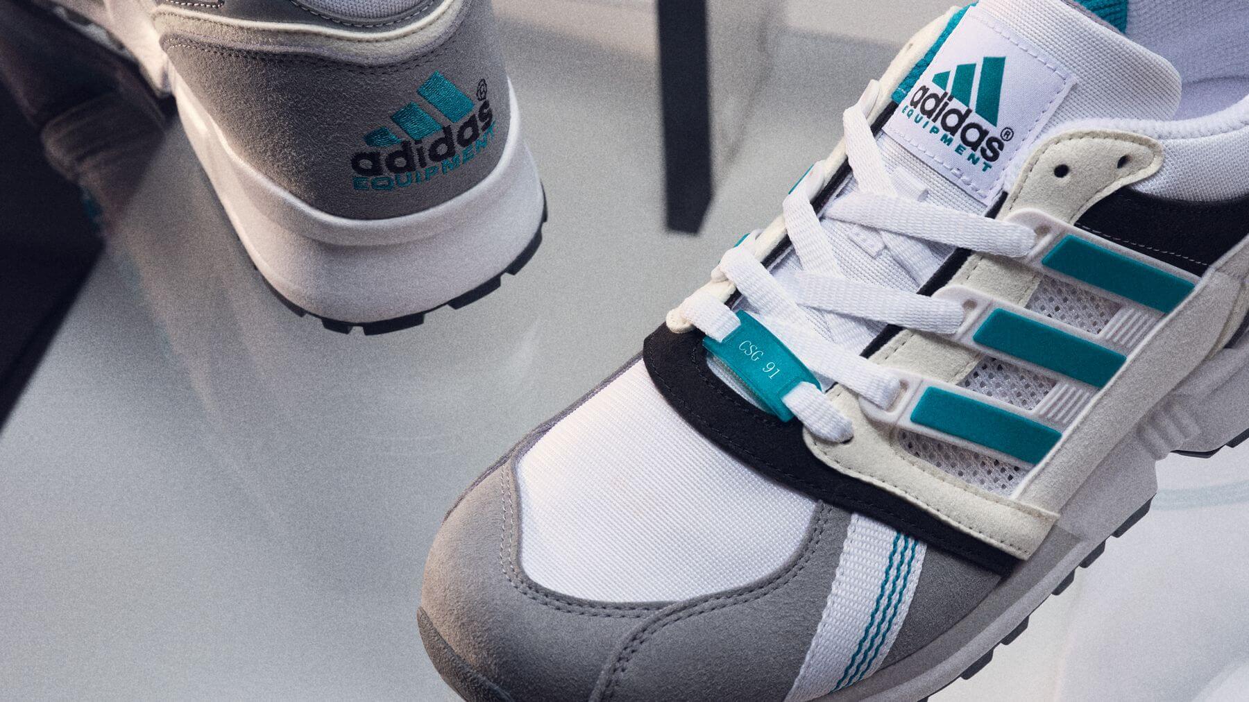 gray adidas eqt