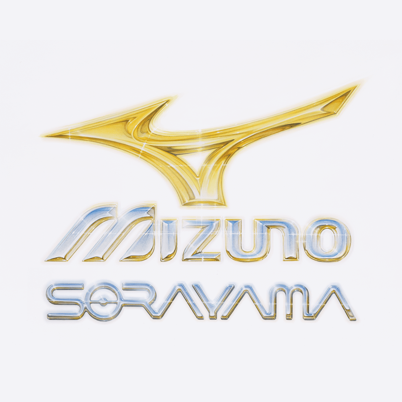 Mizuno x Hajime Sorayama - Logo Artwork