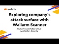 Wallarm Platform Demo: Exploring company's attack surface with Wallarm Scanner