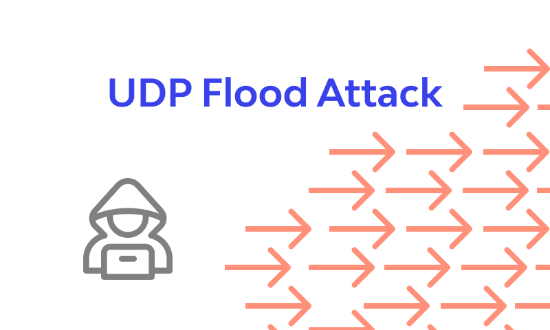 UDP flood attack