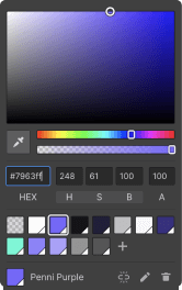 Webflow color wheel
