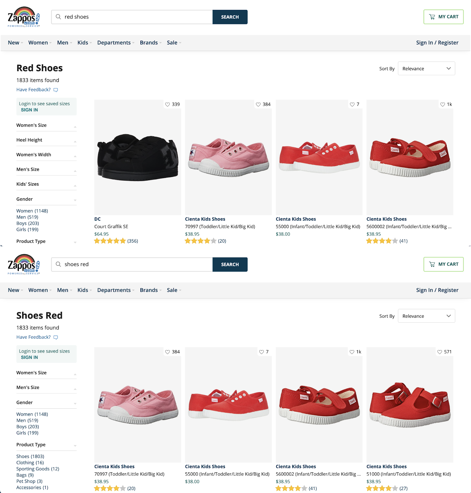 nlp search example