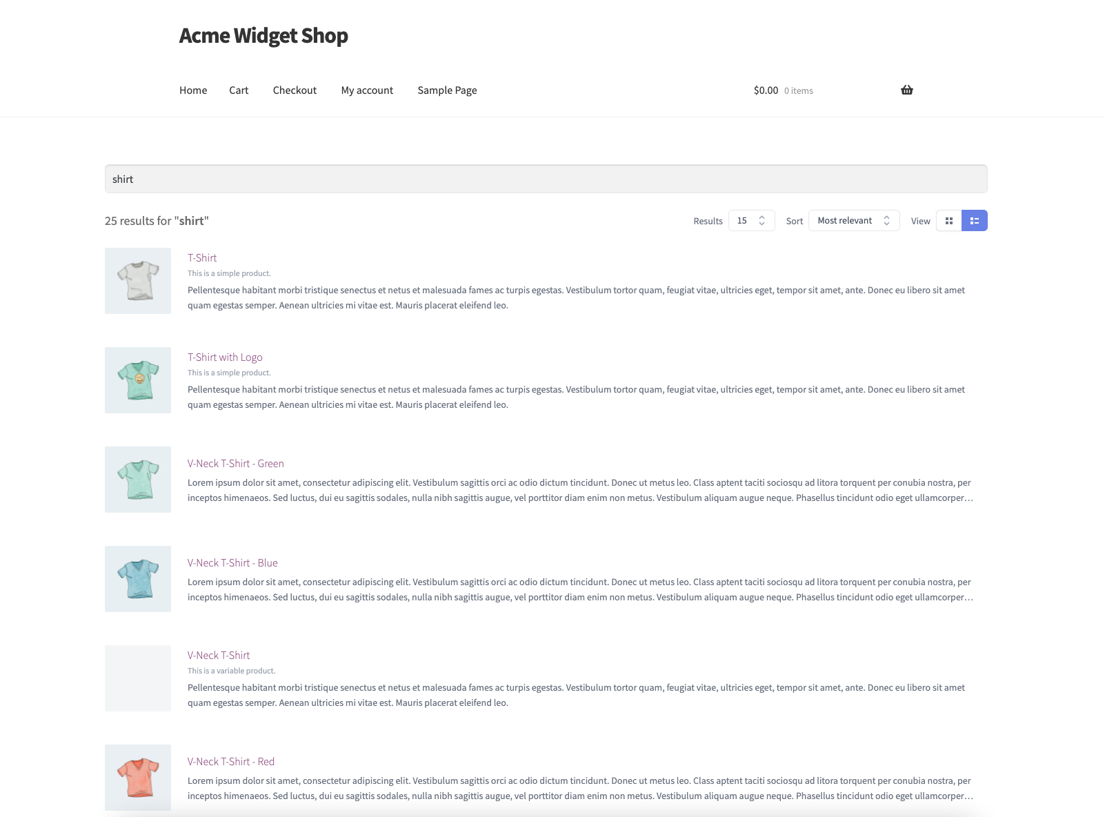 Site search up and running