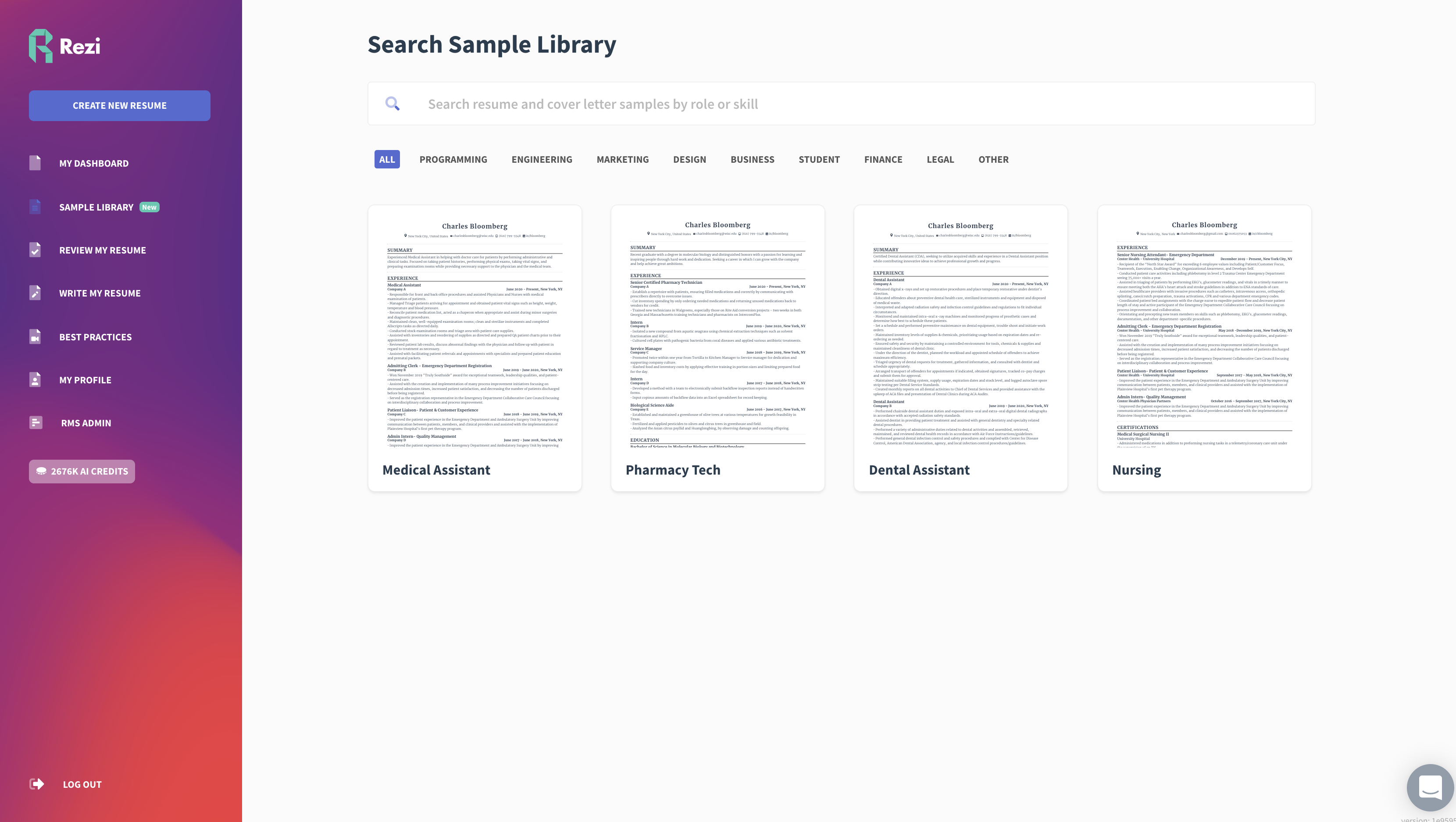 Sample Library