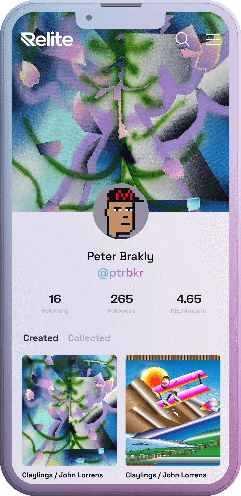 Mobile screen