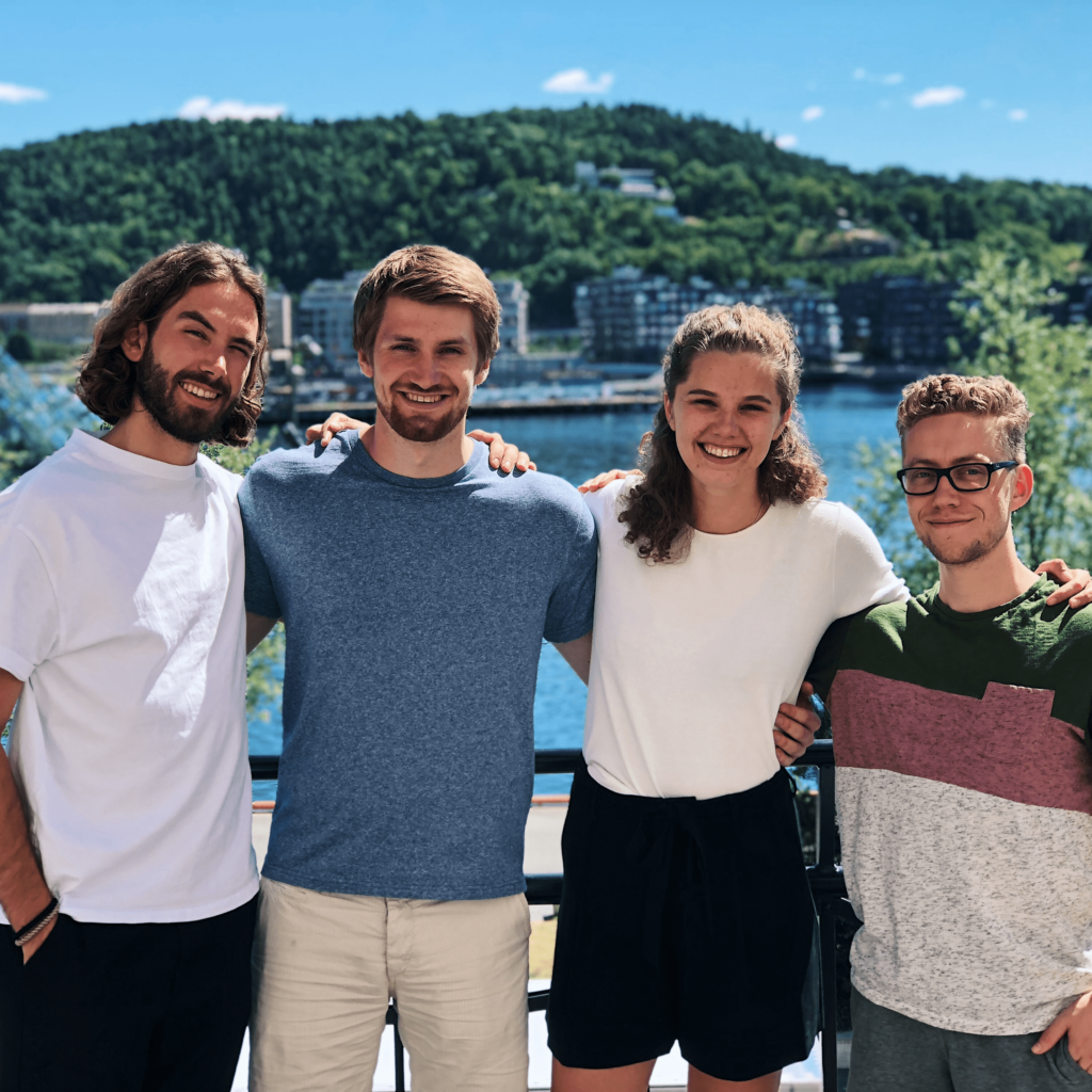 The 2018 Cloud Insurance summer interns.
