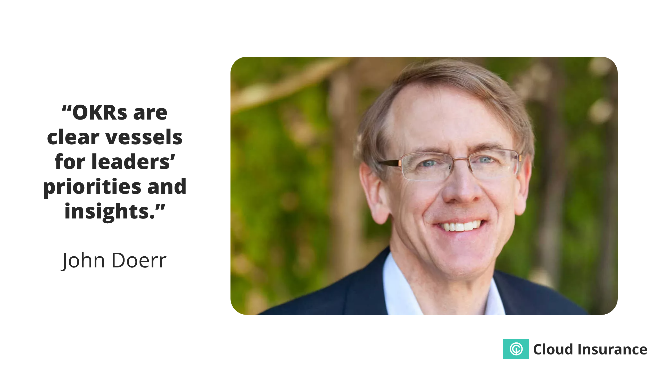 Quote from John Doerr.