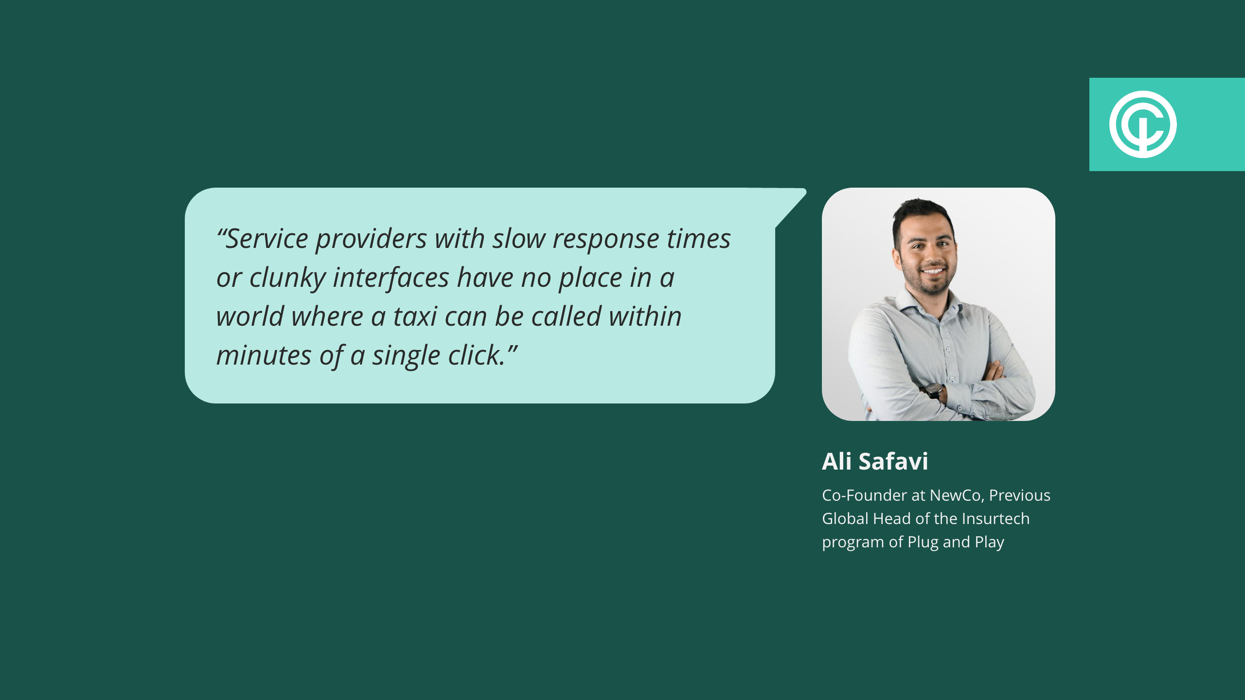 quote from ali safavi