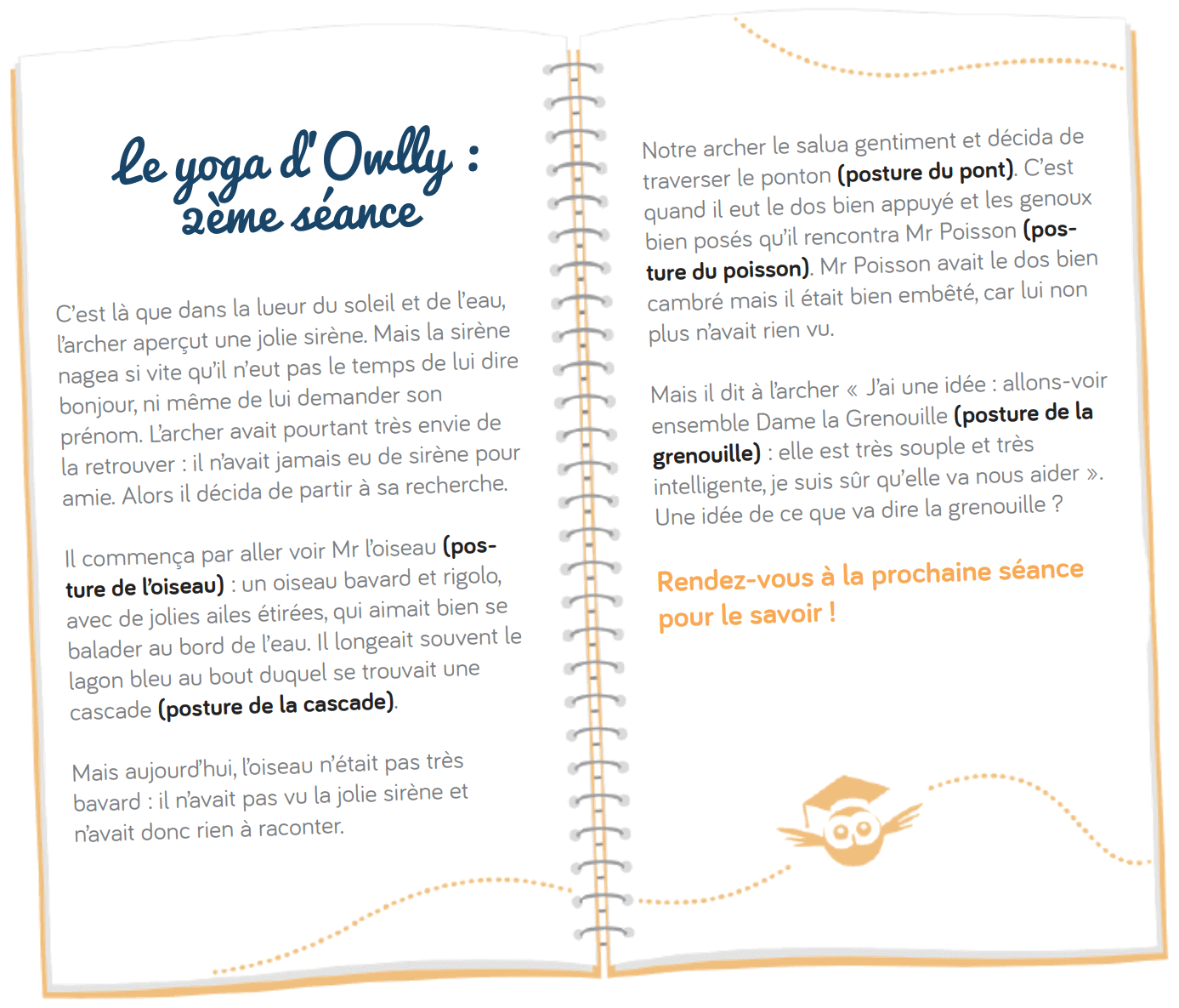yoga owlly deuxieme seance