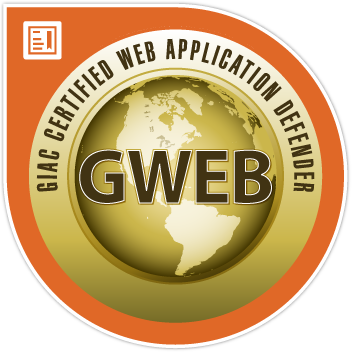 GIAC Certified Web Application Defender (GWEB)