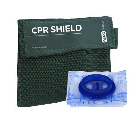 AeroShield Key Ring CPR Face Shield