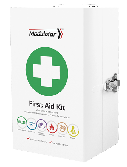 The Modulator – 4 Series Workplace Plus Kit in Metal Cabinet