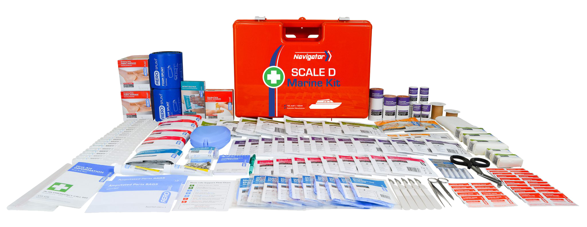 Navigator Marine First Aid – Scale D – Refill