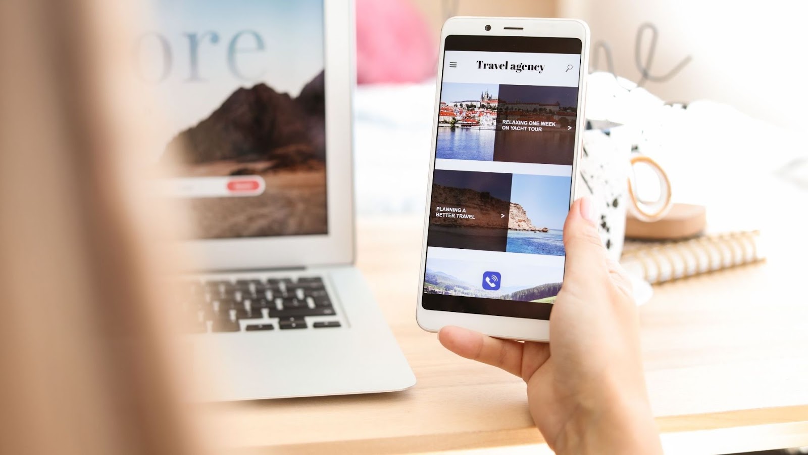 business website and business app