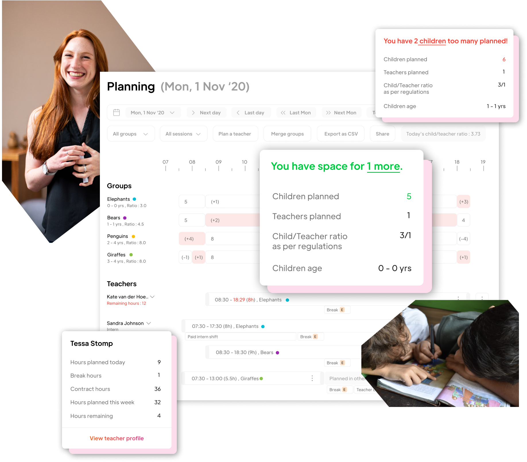 planning module zaycare