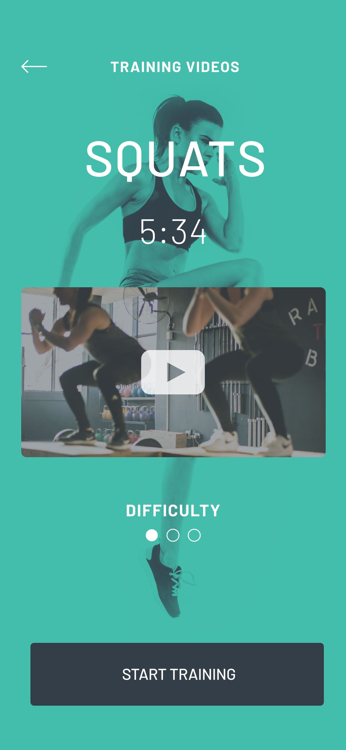 A screenshot of the Onight Fitness mobile app design.