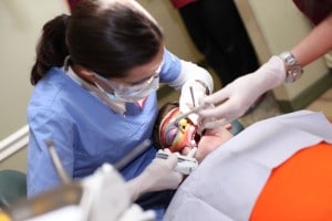 Working with children for dental health