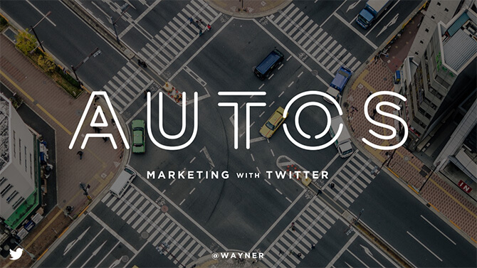 Twitter presentation slide