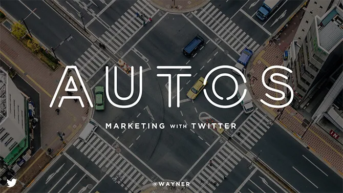 Twitter presentation slide