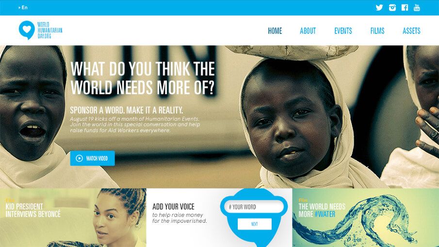 United Nations World Humanitarian Day website