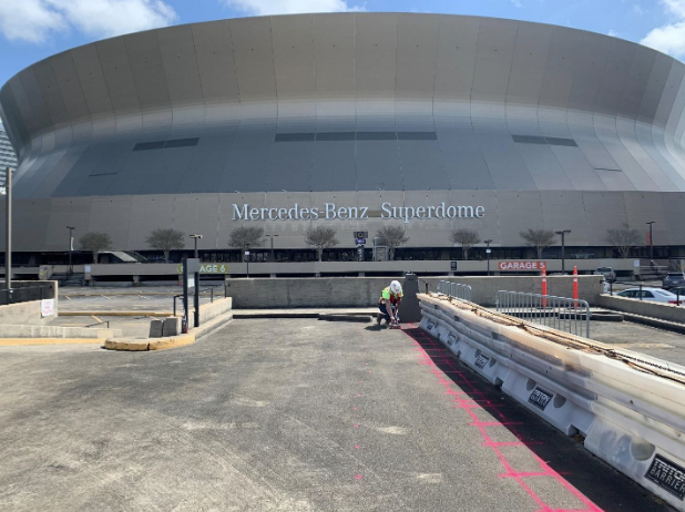 Gprs Locates At The Mercedes Benz Superdome In New Orleans Louisiana