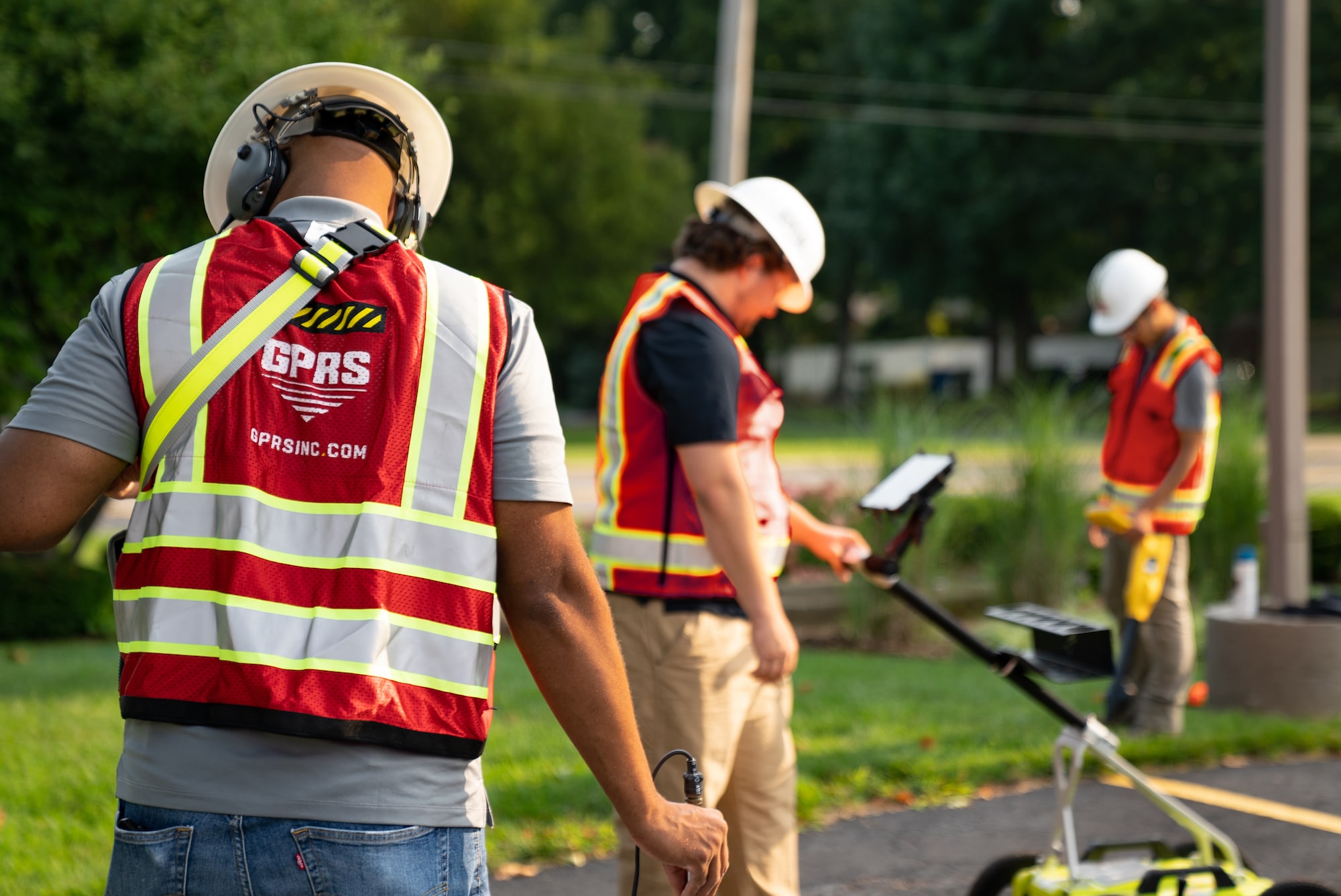 Water Loss Specialists Performing Pipe Leak Detection Services