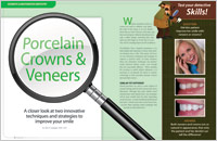 Porcelain Crowns & Veneers - Dear Doctor Magazine