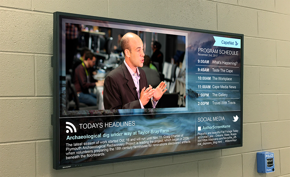 Cablecast Bulletin Board