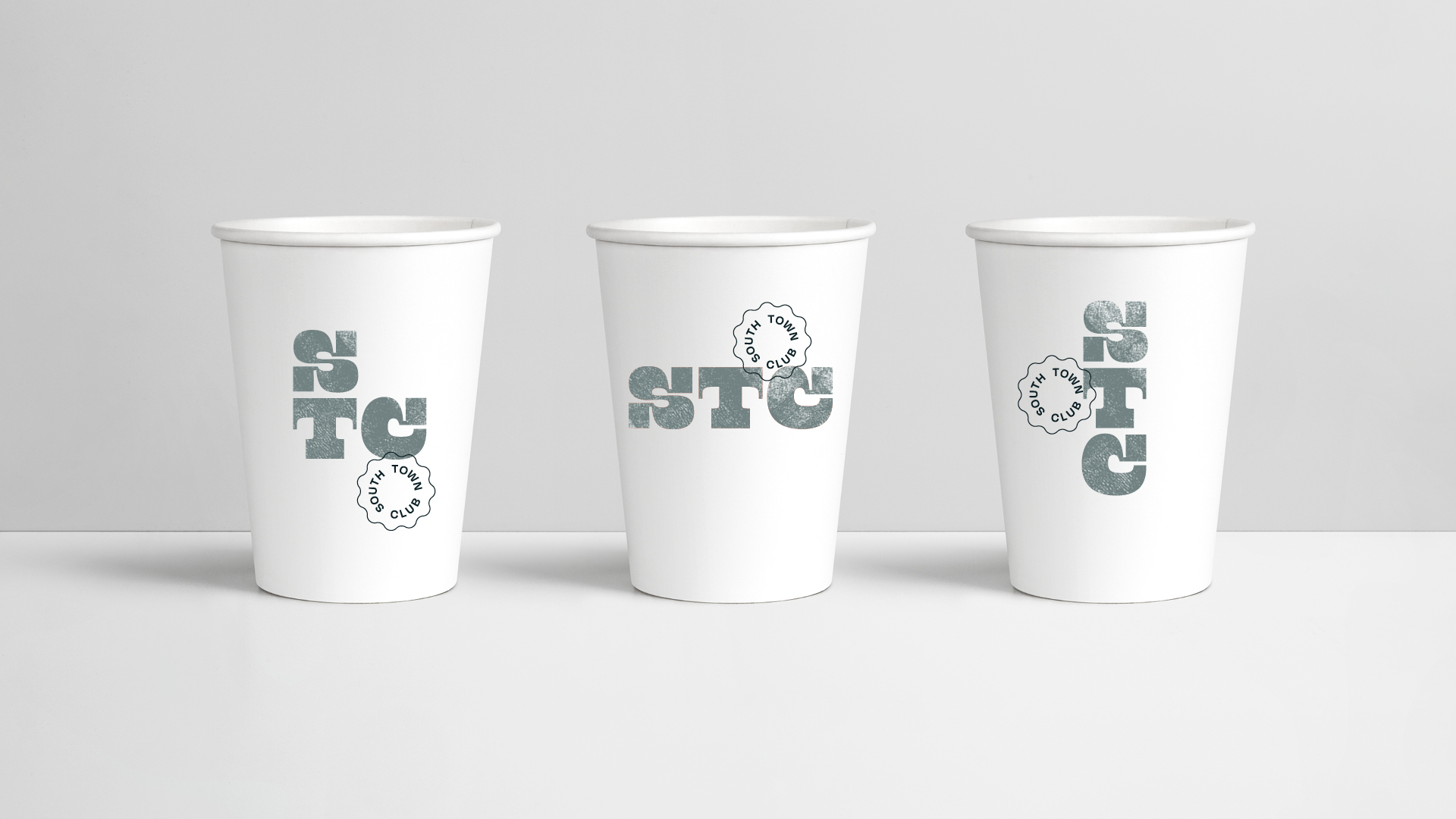 South Town Club cup design