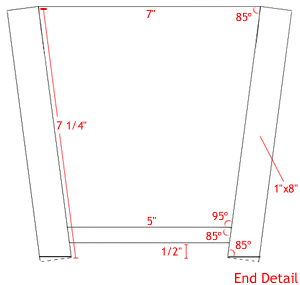 Windowbox Dimensions