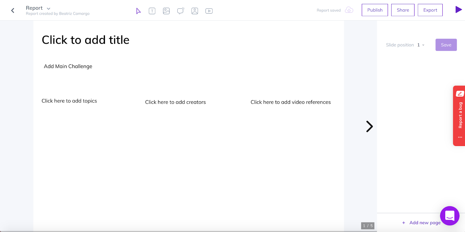 One Briefing Template