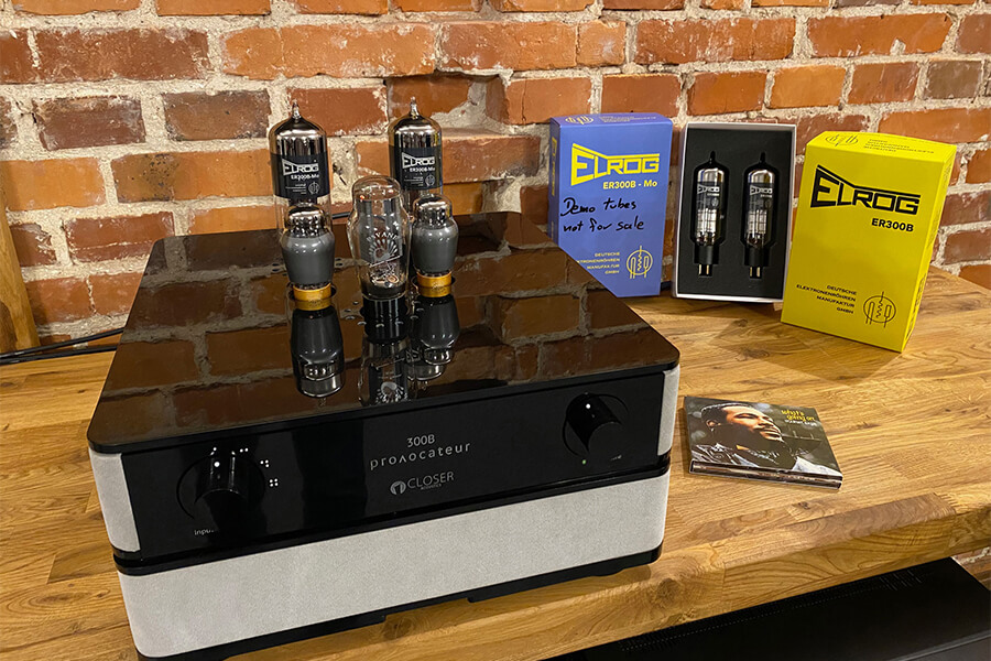 Closer Acoustics 300B Provocateur Signature with Elrog ER300B Mo tubes