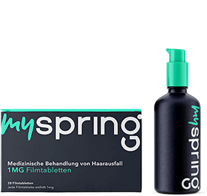MySpring Medical Pack - Besteht aus Finasterid und Minoxidil