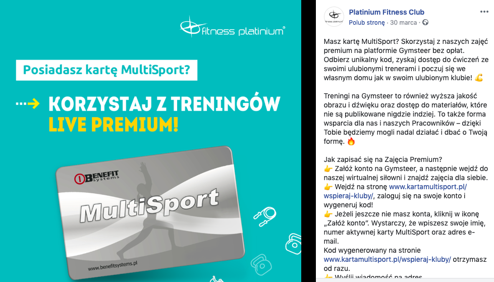 Fitness Platinium - multisport