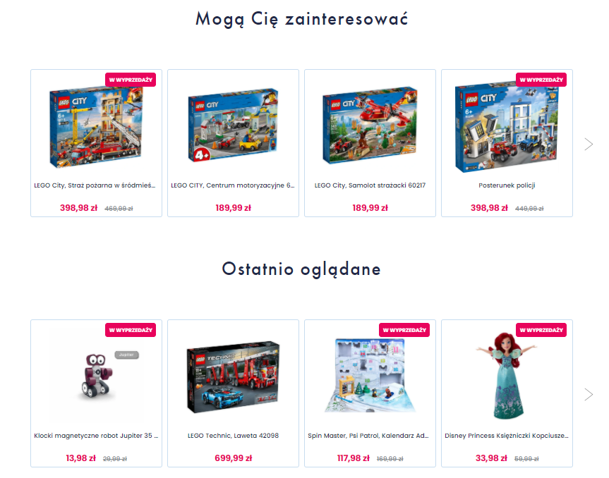 rekomendacje ecommerce