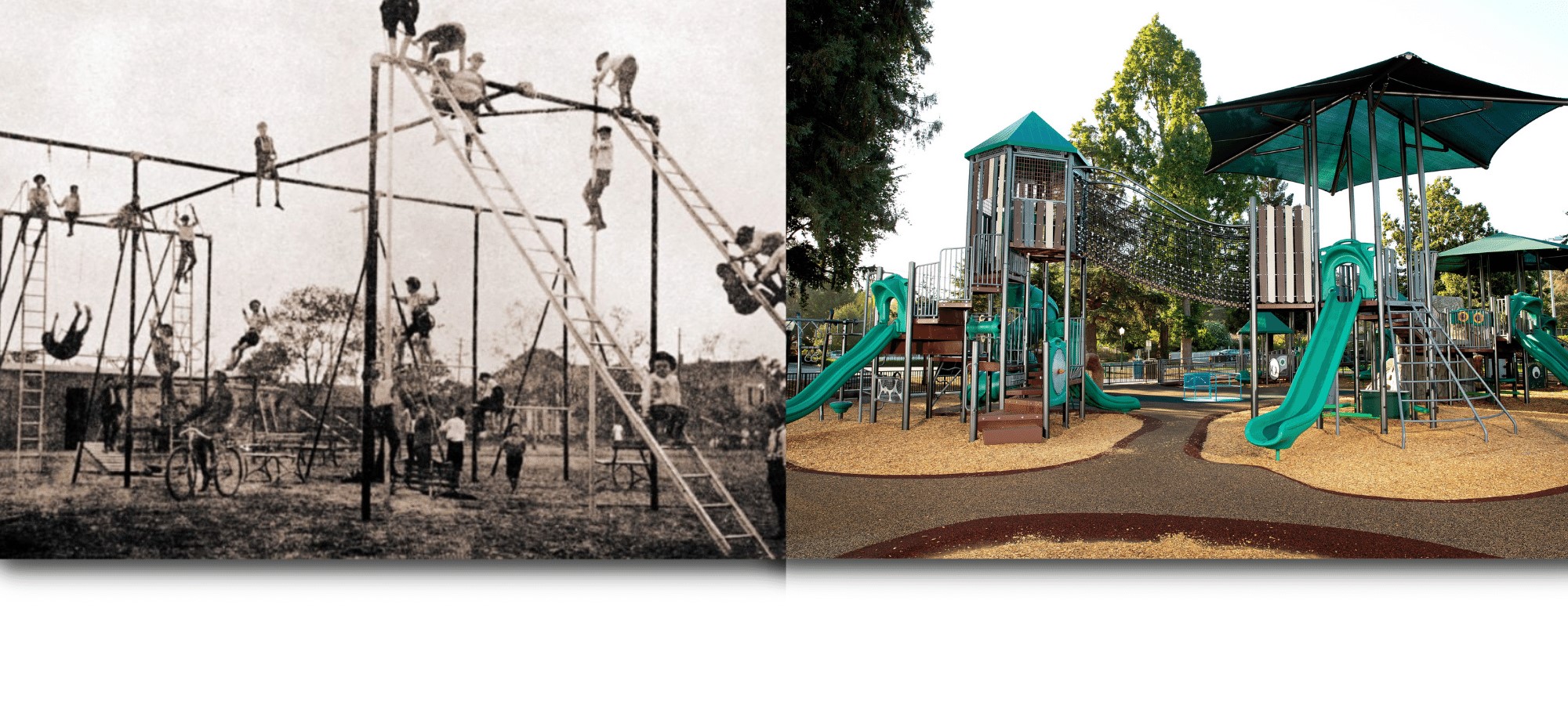 The World of Play Has Changed: Old vs. New Playgrounds