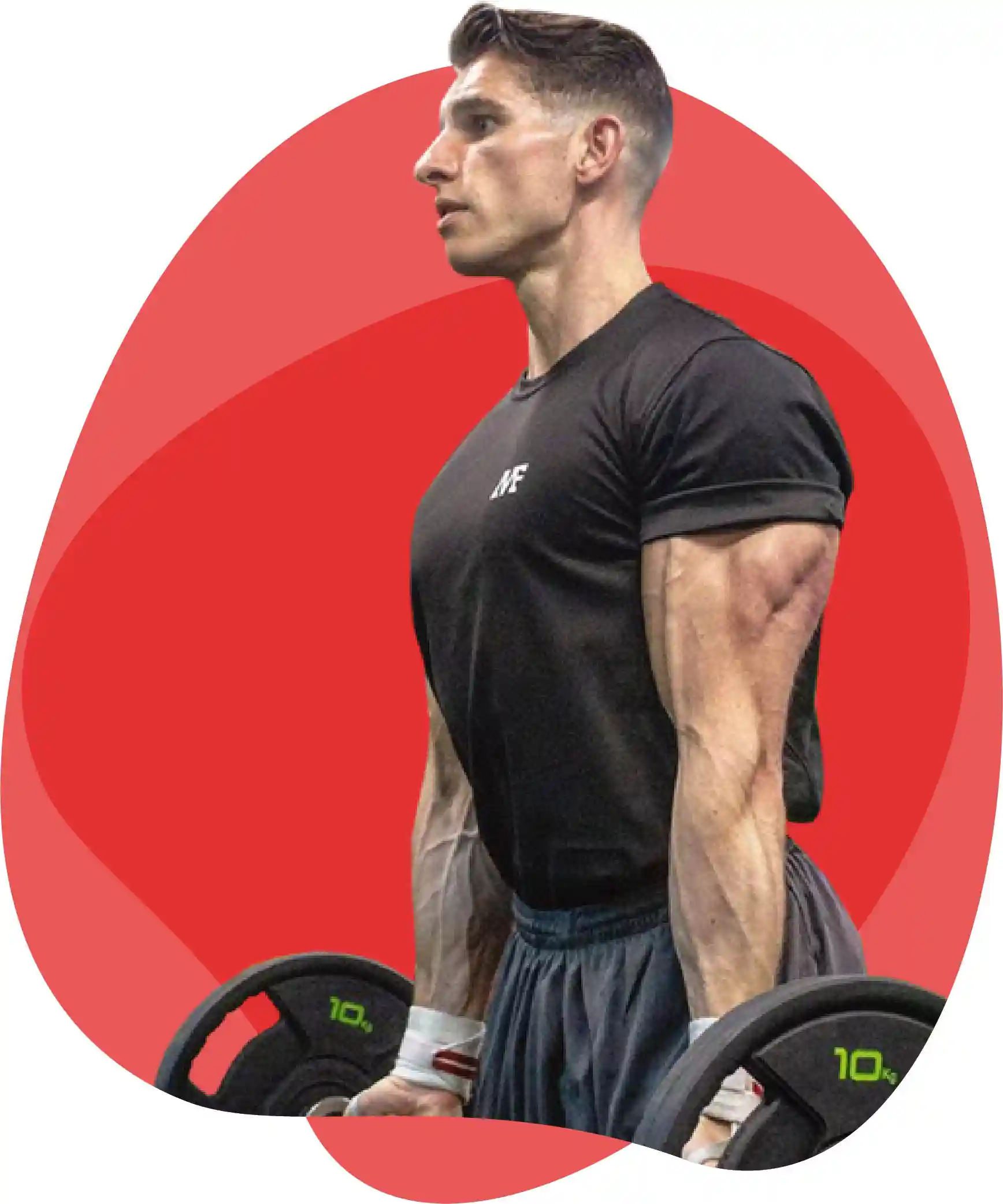 Guy Doing Curls
