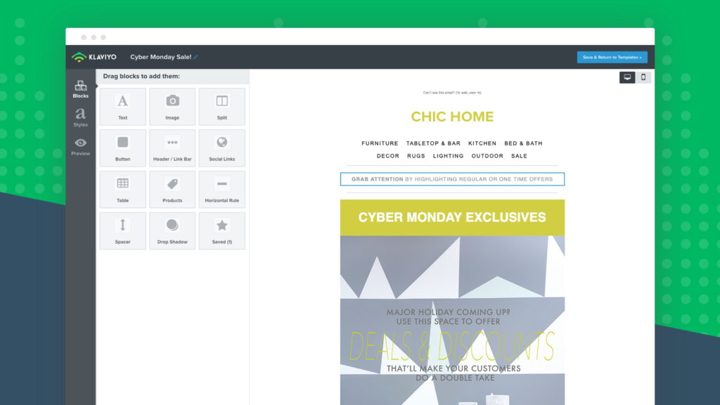 Klaviyo BFCM Shopify apps