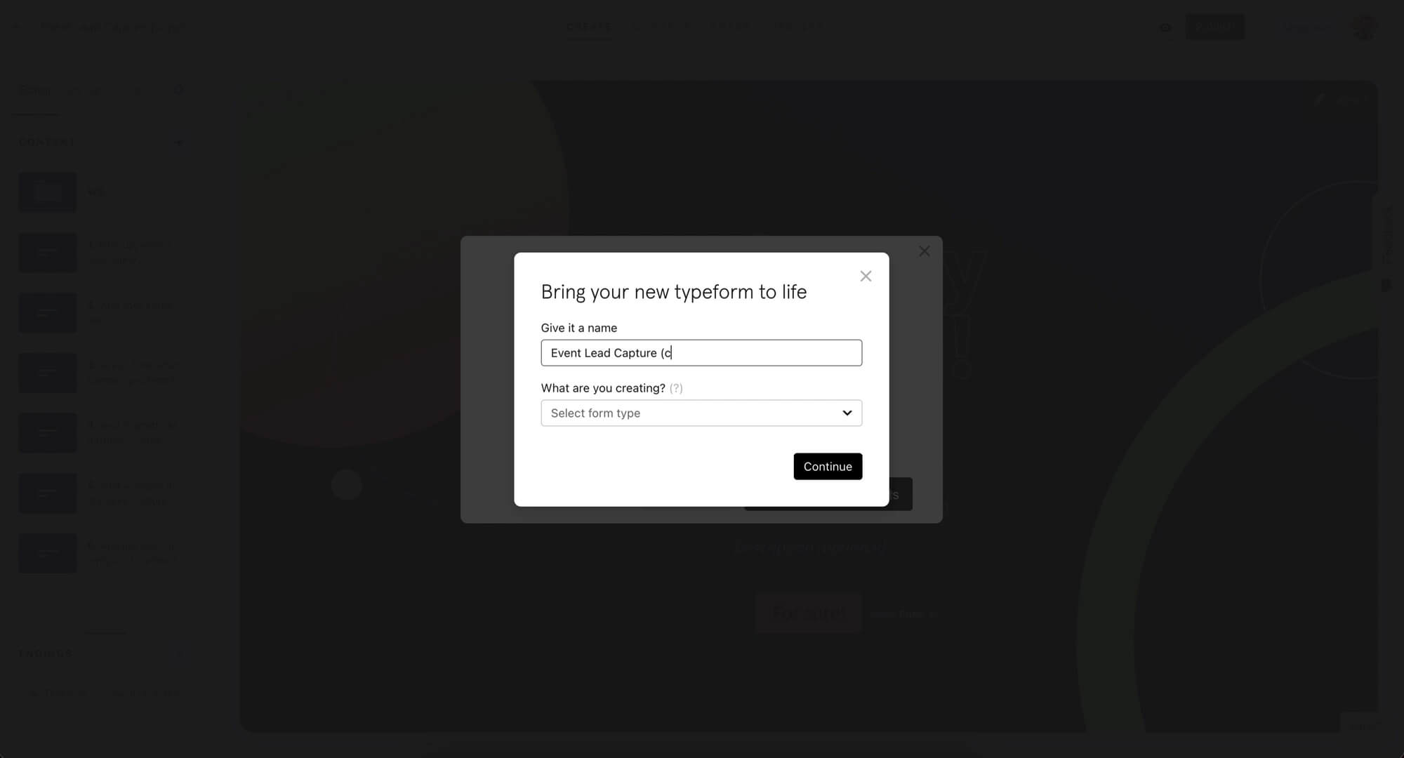 Typeform | UI, UX Design | SaaS | Application Design | saas ui