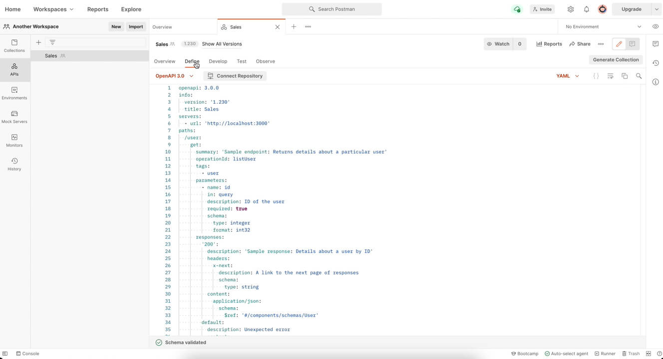 Postman | UI, UX Design | SaaS | Application Design | saas ui