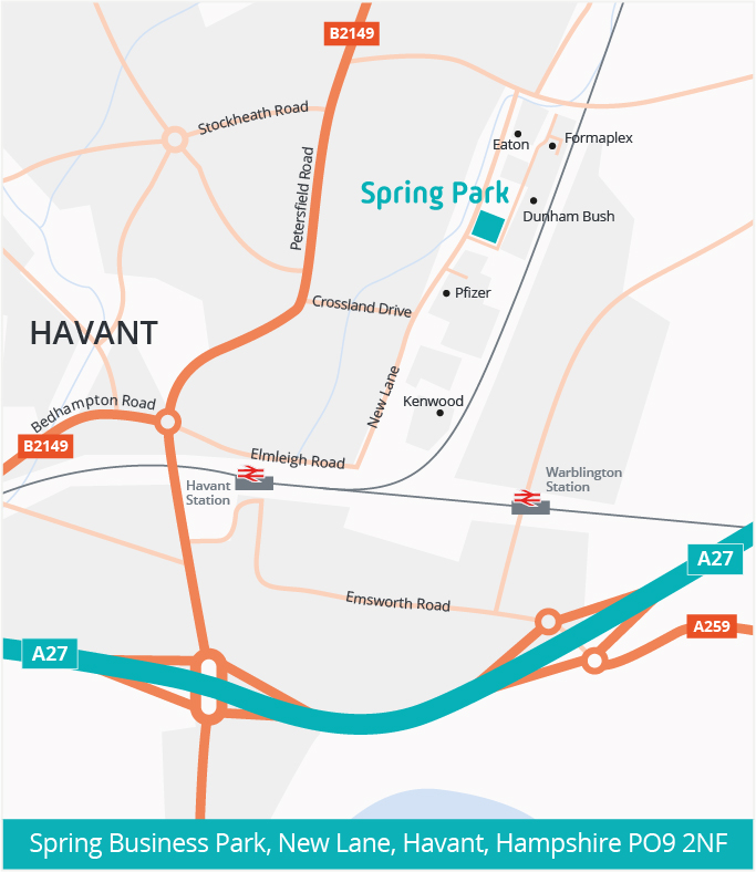 spring business park map