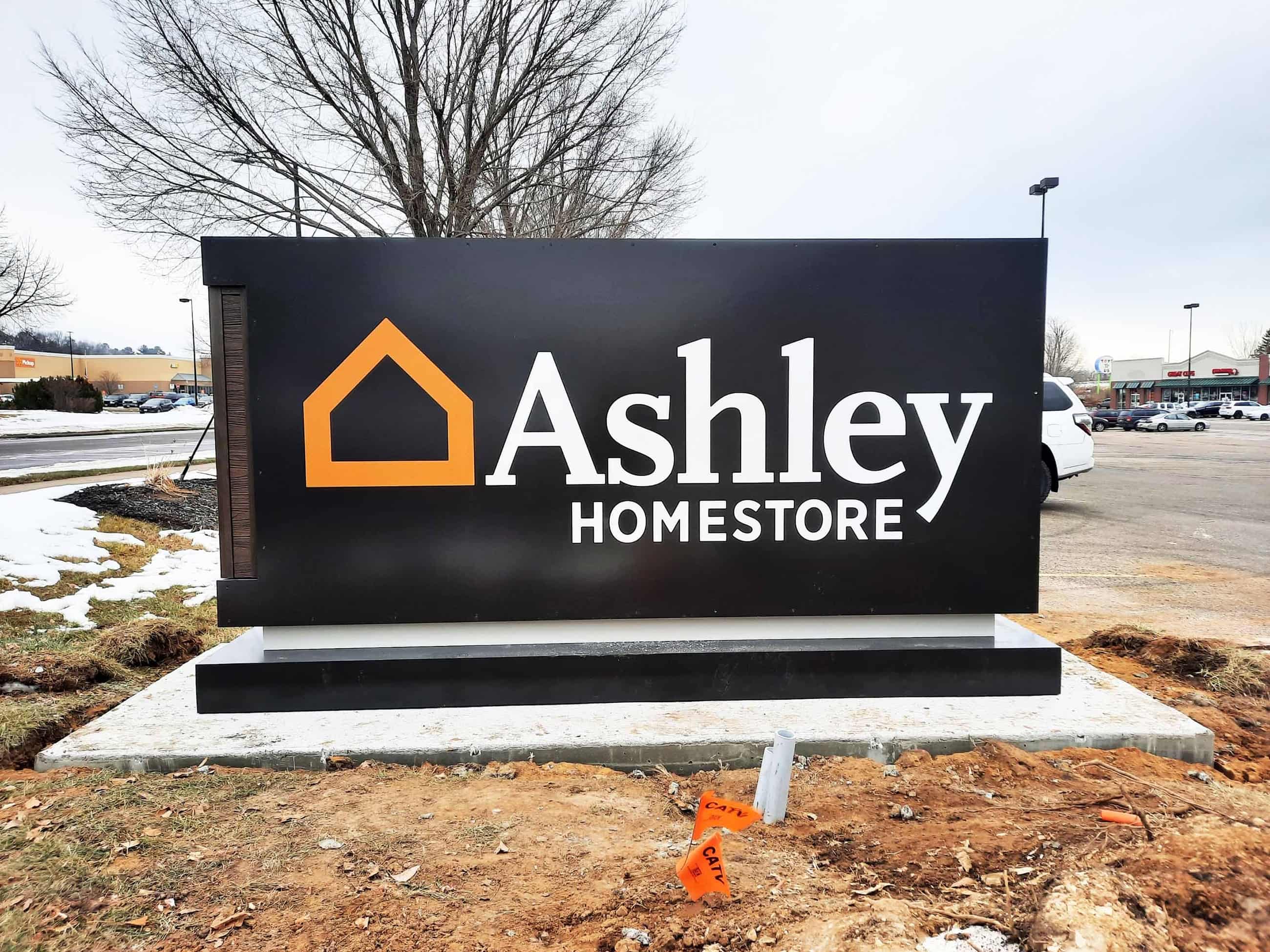 Ashley Homestore Sign Project | La Crosse Sign Group