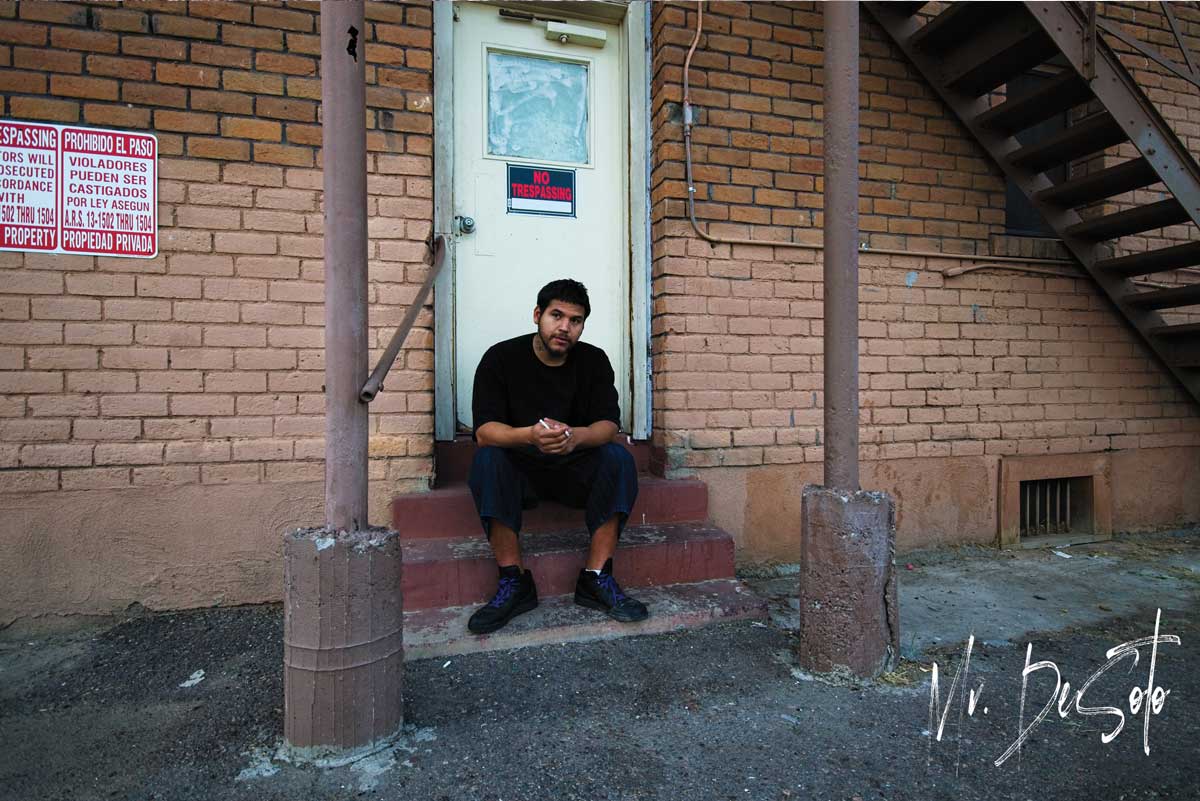 Homeless young man in phoenix arizona