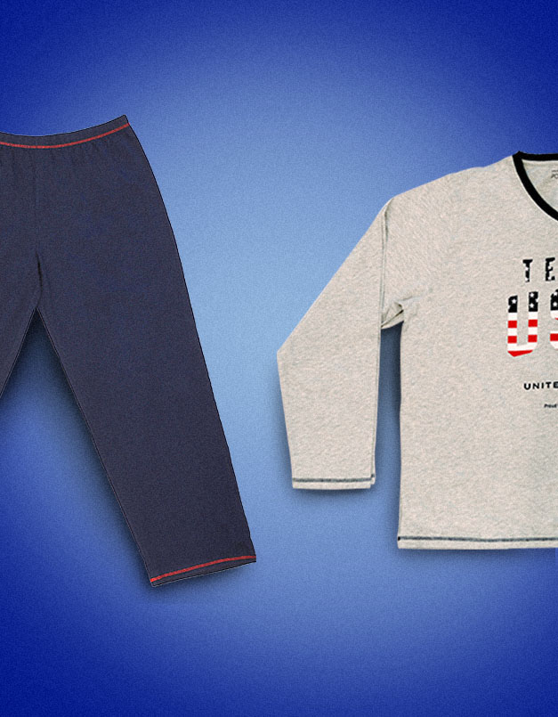 Long sleeve shirt and t-shirt