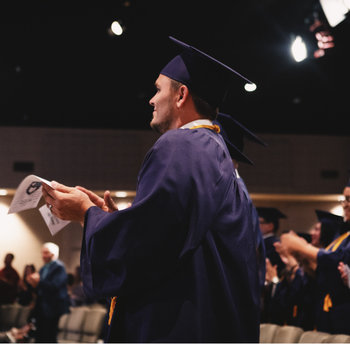 A graduation ceremony