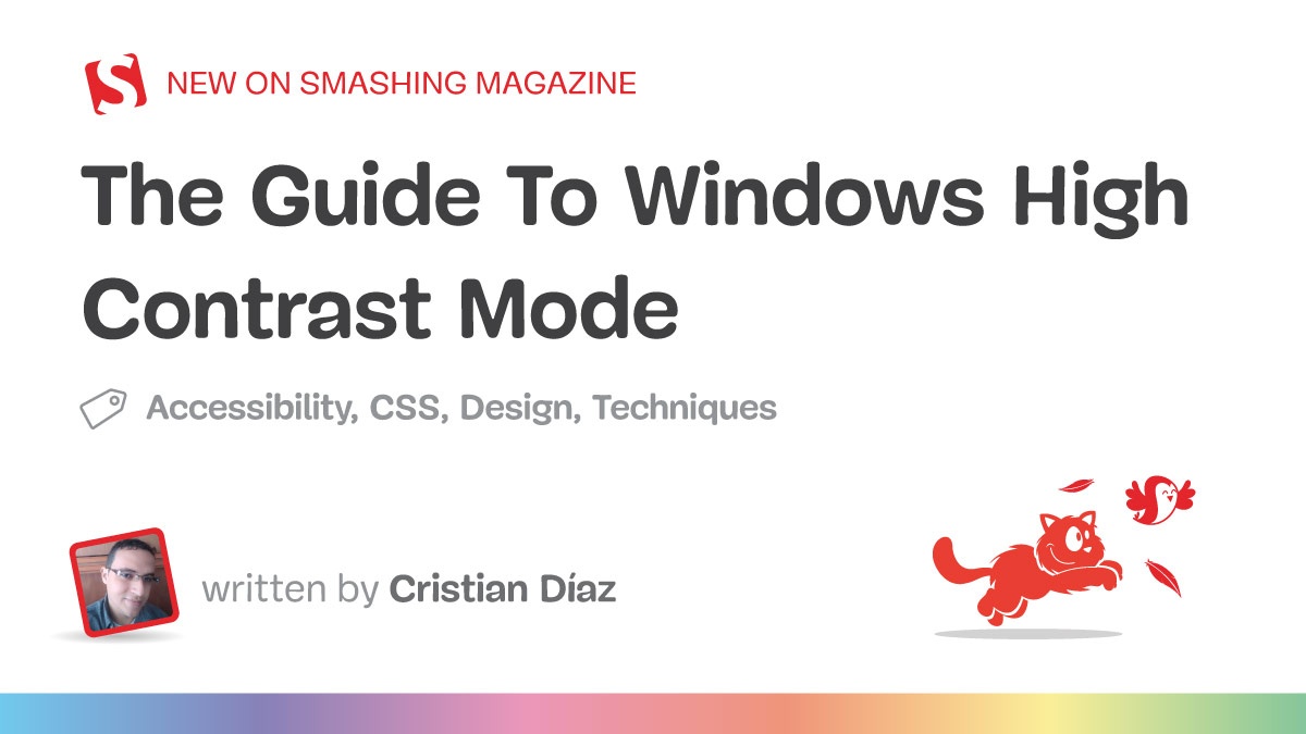 The Guide To Windows High Contrast Mode — Add On IDX