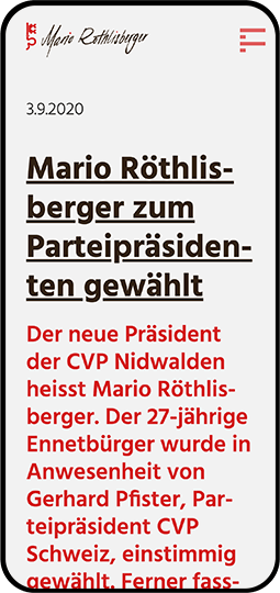 Screenshot der Website www.marioroethlisberger.ch