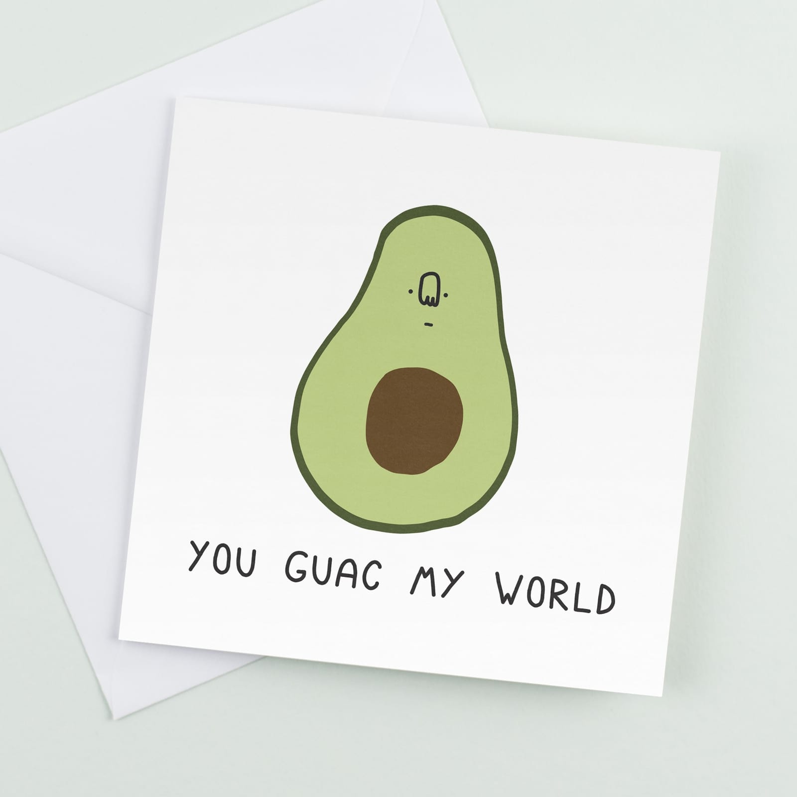CoolSource Cards Guac My World Greeting card £3.49