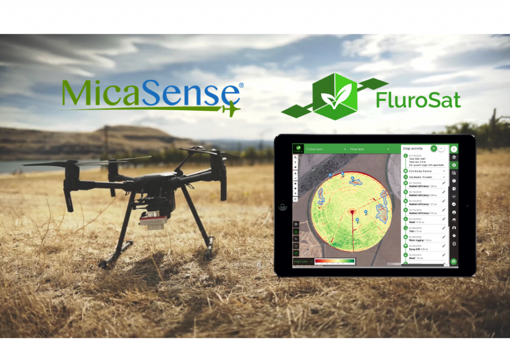 FluroSat and MicaSense partner to offer science-based imagery and ag analytics to crop growers