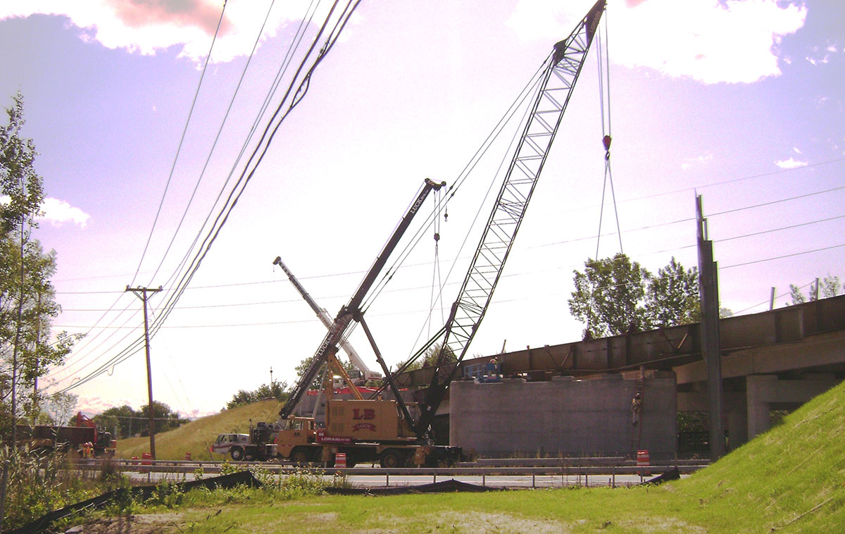 Crane Rental Luck Bros. Inc., Plattsburgh, NY
